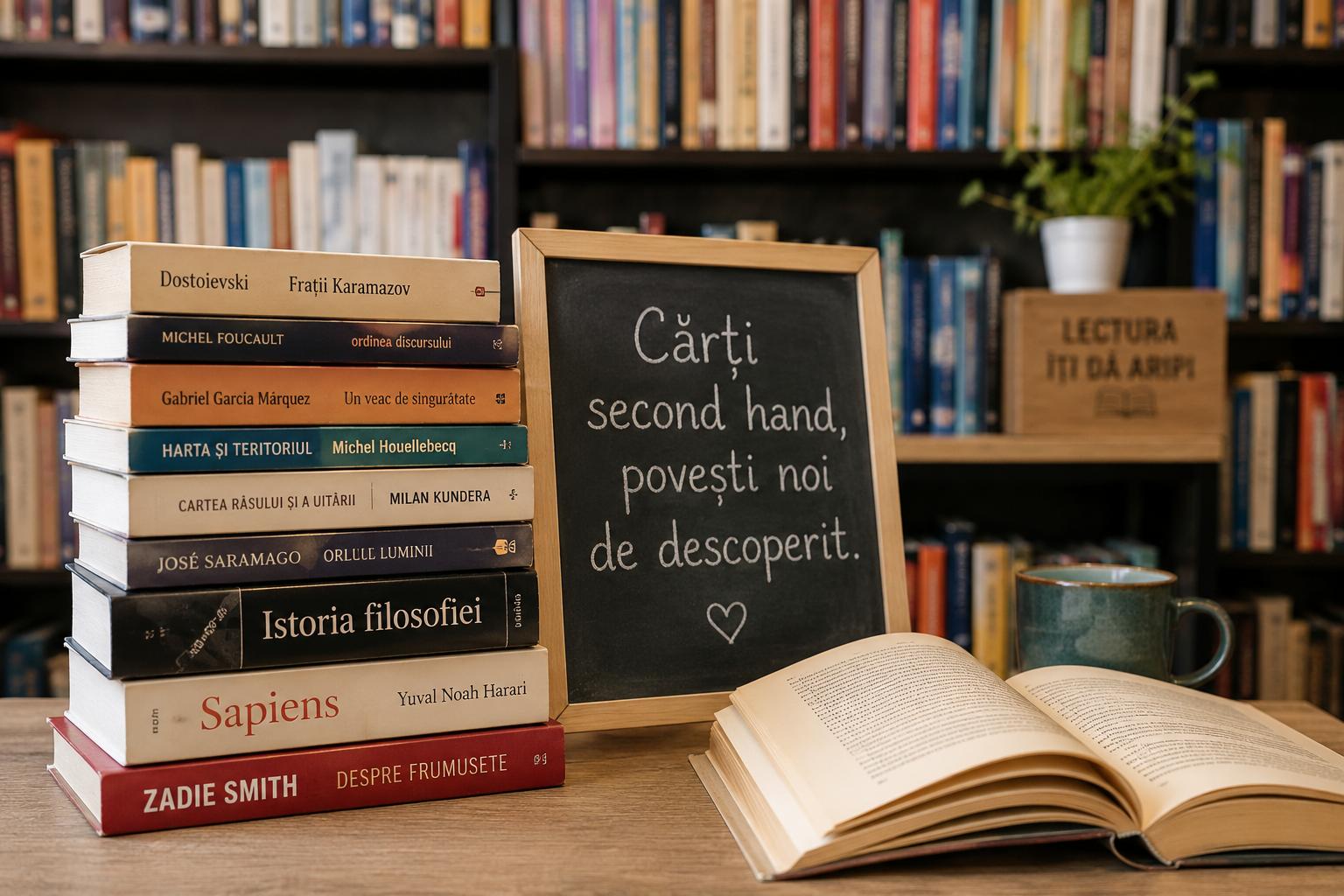Ce oferă un anticariat din București cititorilor care caută cărți cu povesti