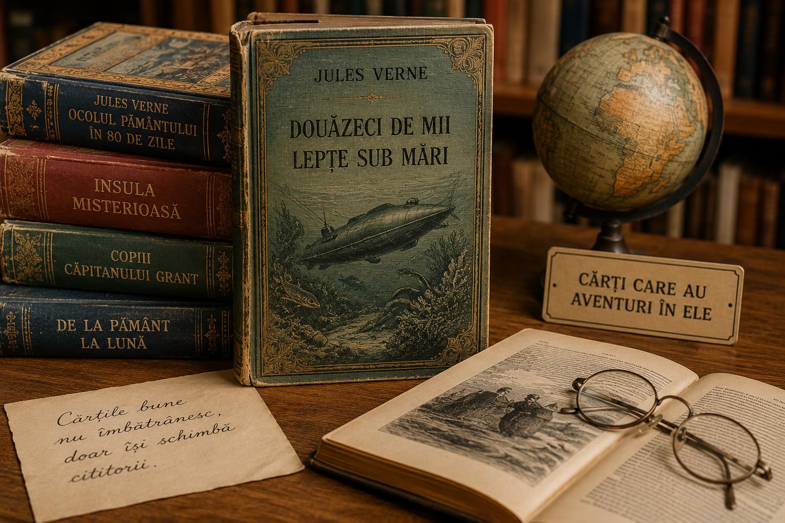 Când merită să vinzi cărțile vechi de Jules Verne